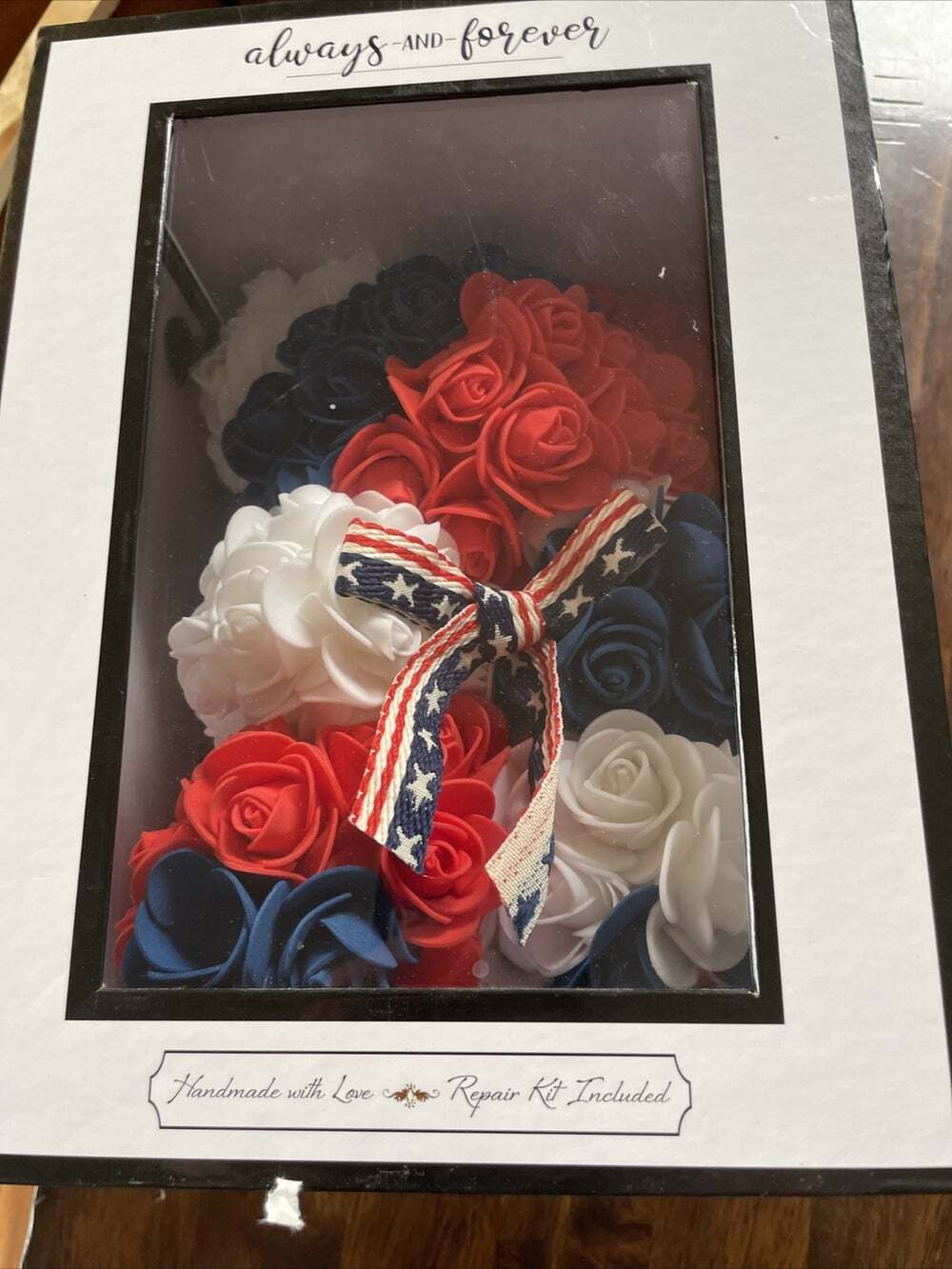 Always And Forever Patriot Bear 9.5 X 7” Doesn’t Include Repair Kit SKU WR27